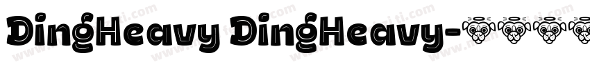 DingHeavy DingHeavy字体转换